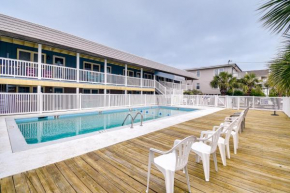 Steps to Ocean North Myrtle Beach Condo with Porch!